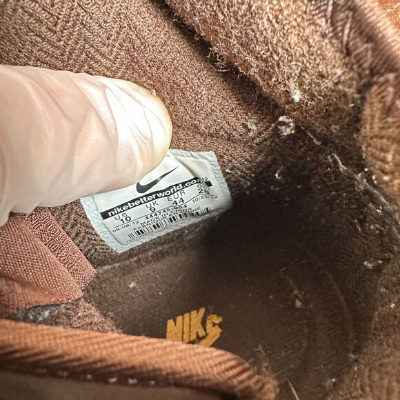 Nike Air Force 1 High Duckboot Field Brown Mens Size 10 Shoes 444745-004 - Picture 8 of 8